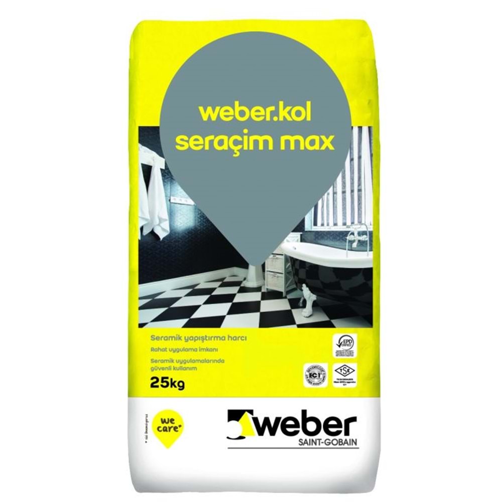 WEBER KOL SRÇ MAX GRİ 25 KG