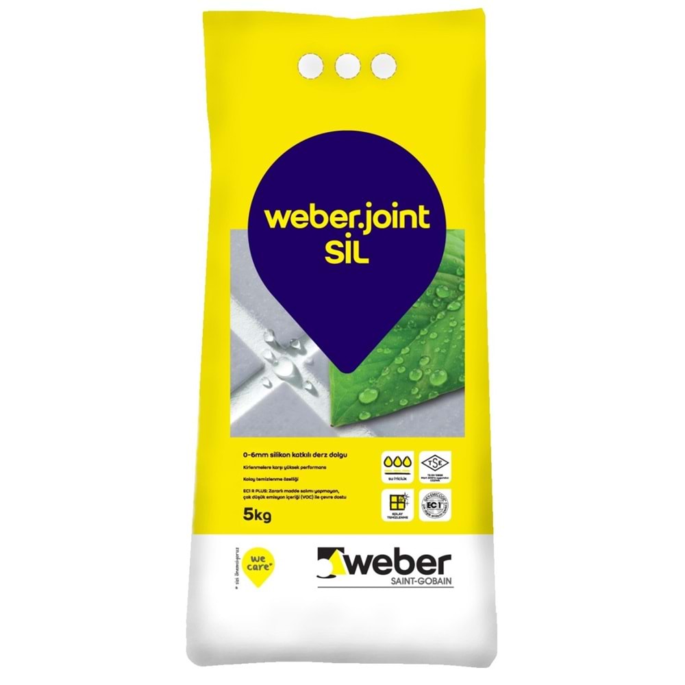 WEBER JOİNT SİL GRANİT GRİ 5 KG