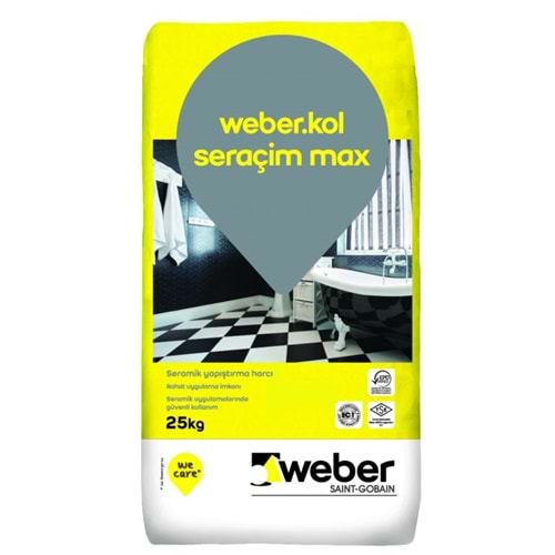 WEBER KOL SRÇ MAX GRİ 25 KG