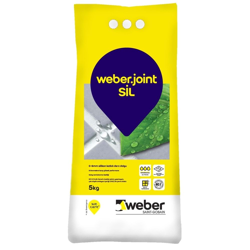 WEBER JOİNT SİL GRİ 5 KG